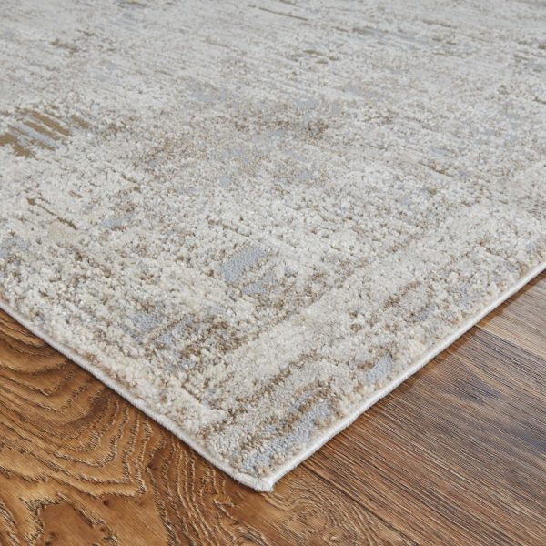 Feizy Rug Vancouver 39FHF, Ivory Gray Supply