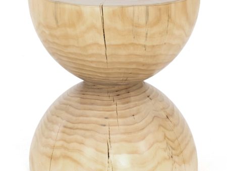 Aliza End Table, Natural Pine Hot on Sale