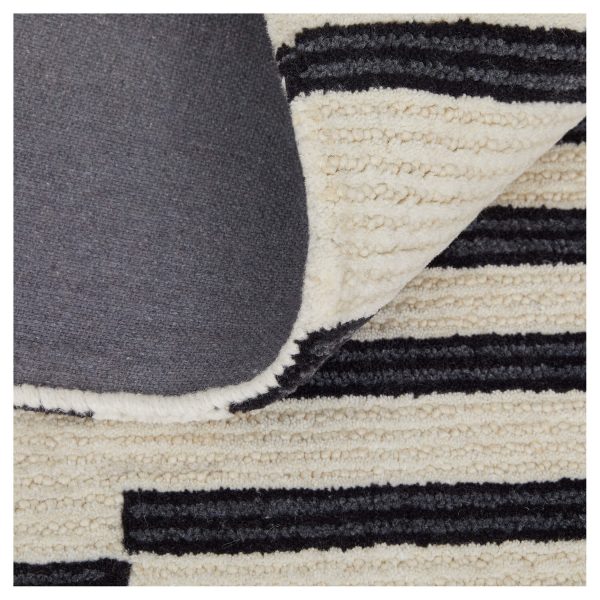 Feizy Rug Maguire 8901F, Ivory Black Hot on Sale