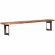 Bent Bench, Brown Supply