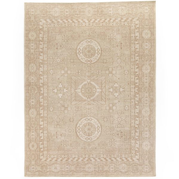 Cortona Hand Knotted Rug, Cream Online Sale