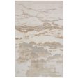 Feizy Rug Aura 3727F, Beige Gold Fashion