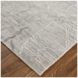 Feizy Rug Whitton 8890F, Gray Ivory Online Hot Sale