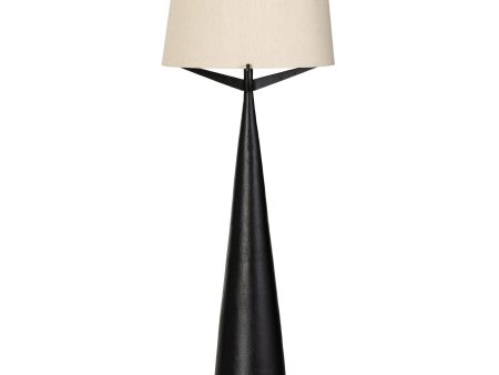 Ziggy Floor Lamp, Hammered Black Supply