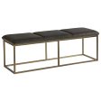 Alley Bench, Piccolo Pebble Rustic Bronze For Sale