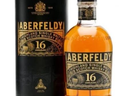 Aberfeldy Highlands Single Malt Scotch Whisky 16 Year - 750ML For Sale